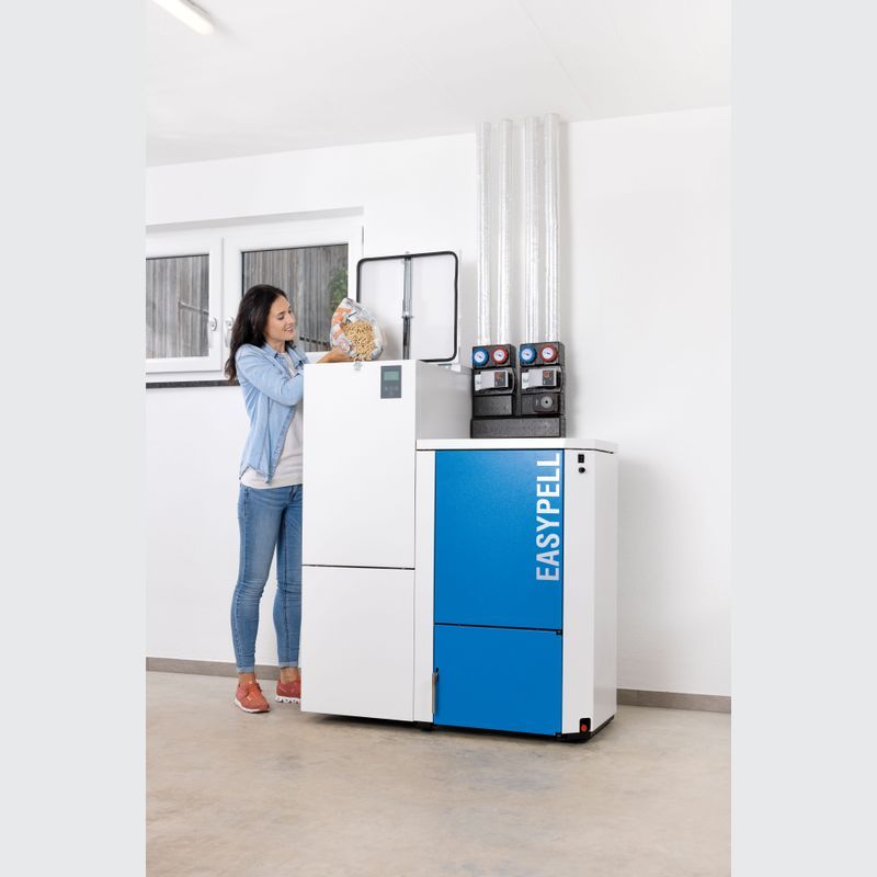 Easypell Pellet Boiler Package (Wood Pellet Boiler)