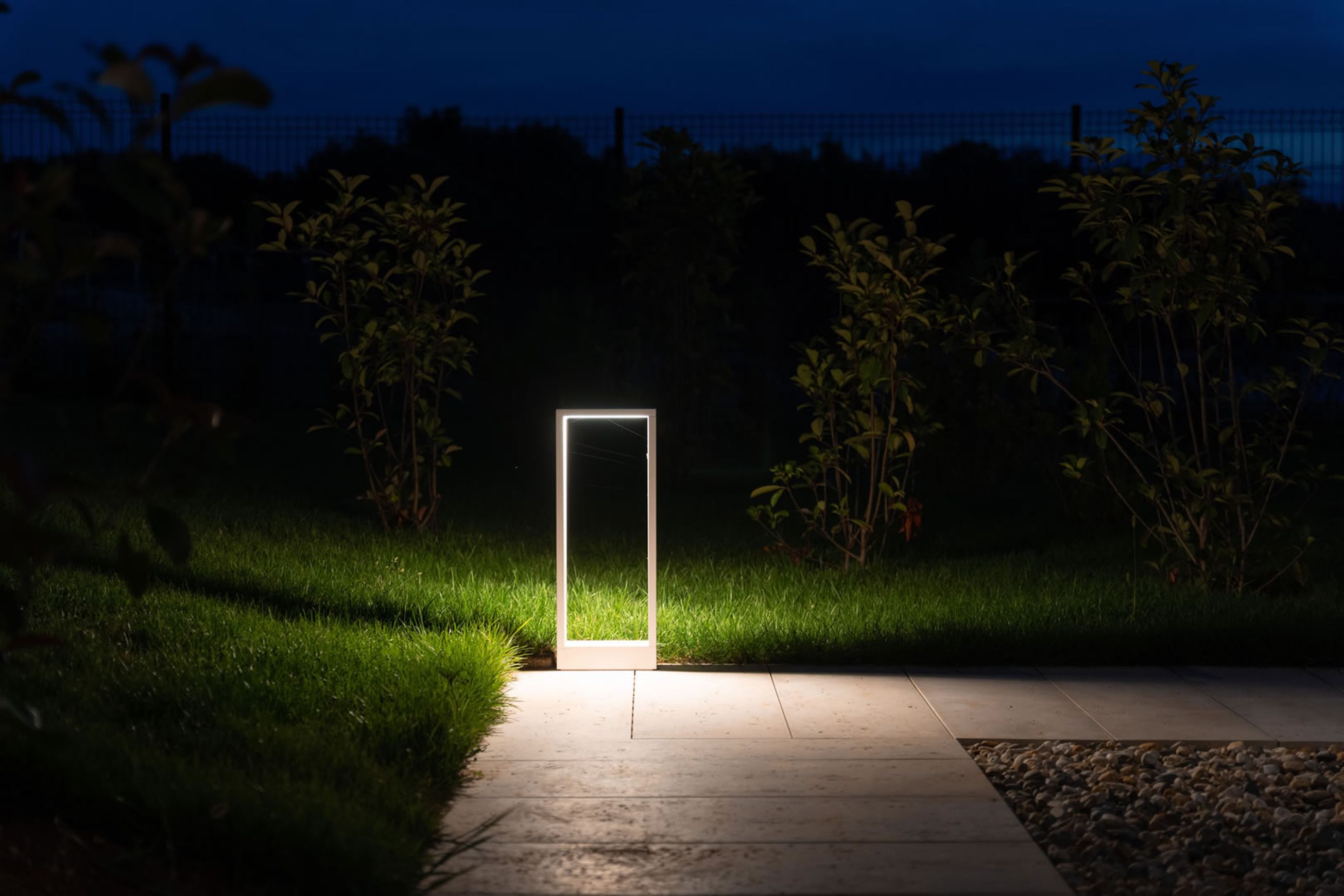 Cool Square Bollard Light