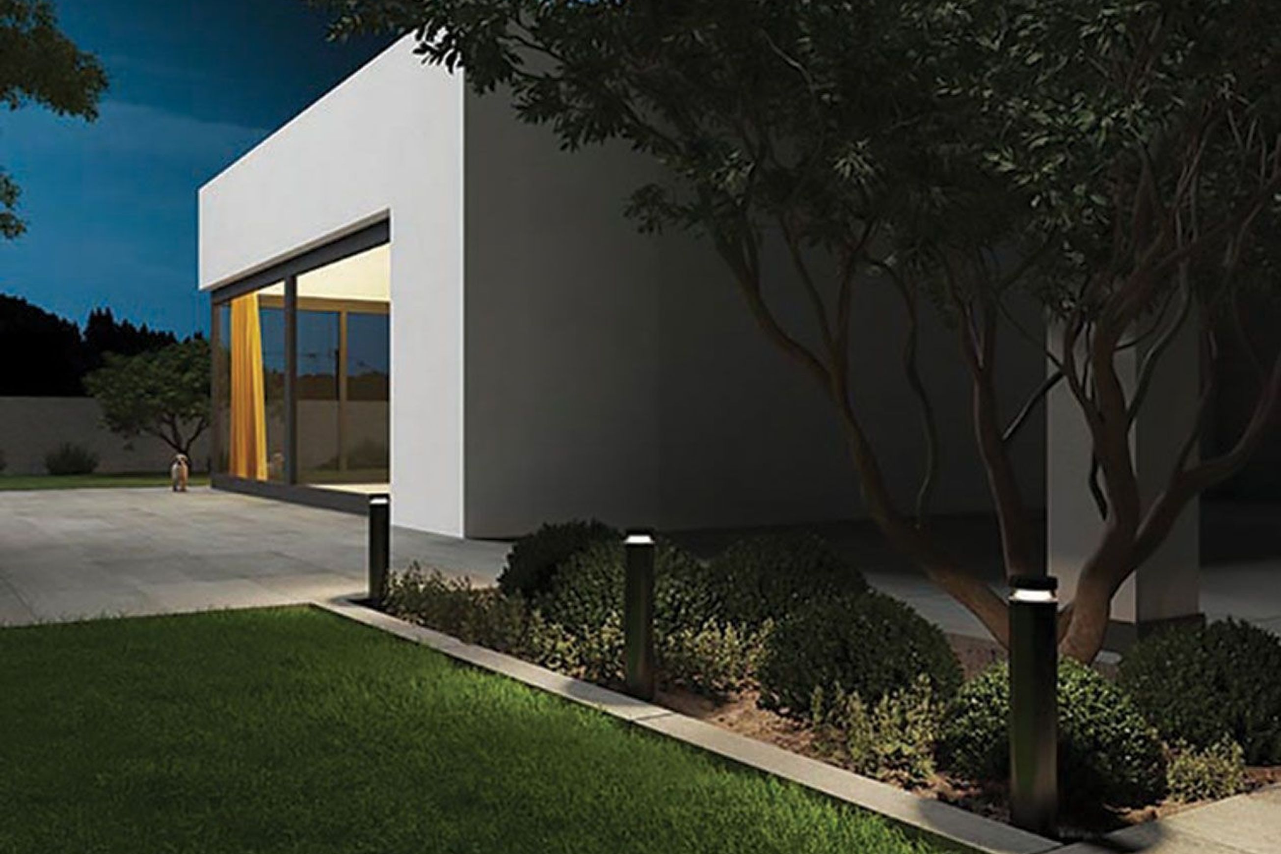 KAIPARA BL1600-1000 Outdoor Bollard