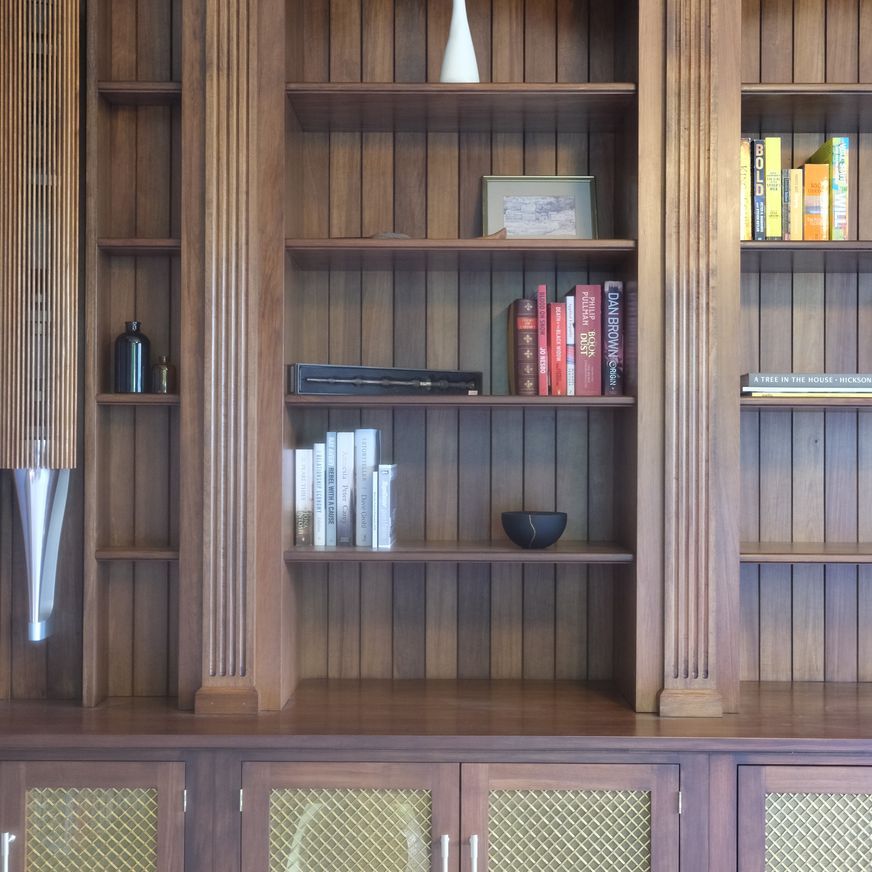 Entertainment Unit and Library