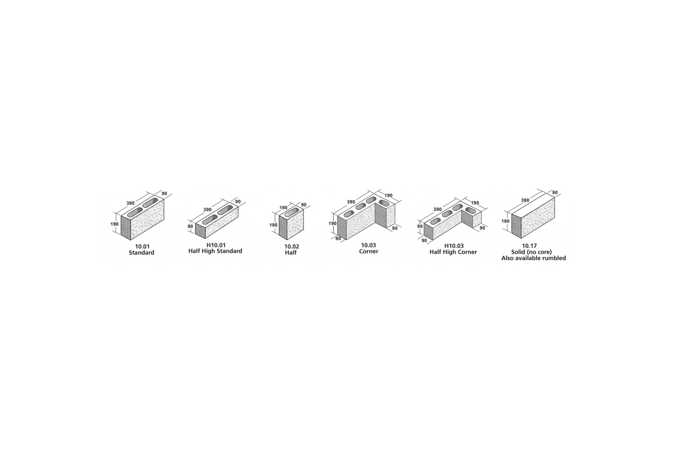 Architectural Structural Blocks
