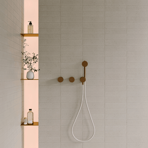 Komo Speckle Beige Brick Tile