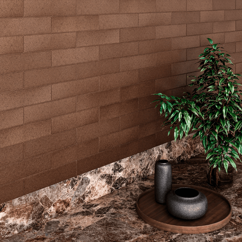 Komo Speckle Rust Brick Tile