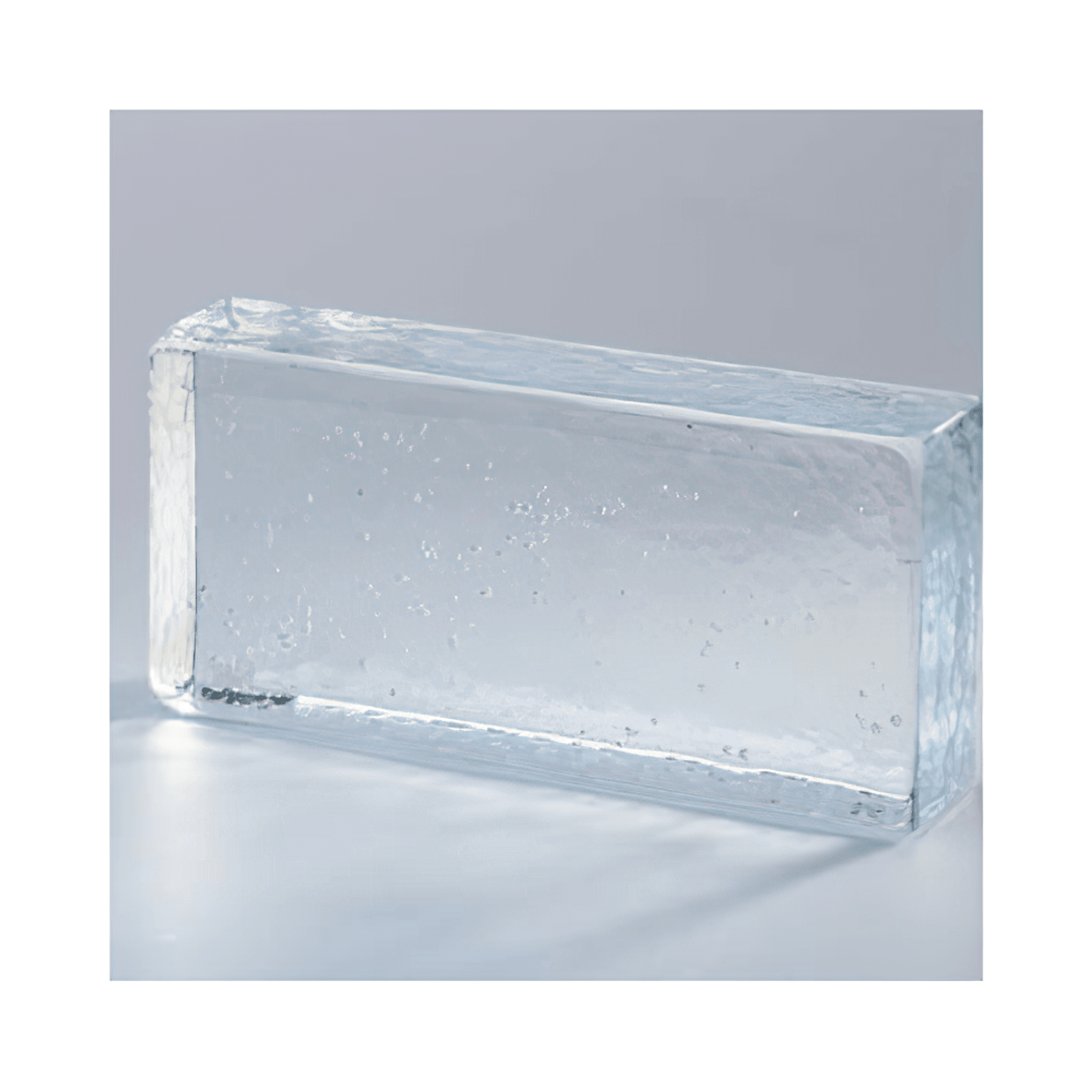 Poesia Mottled Cast Glass Bricks