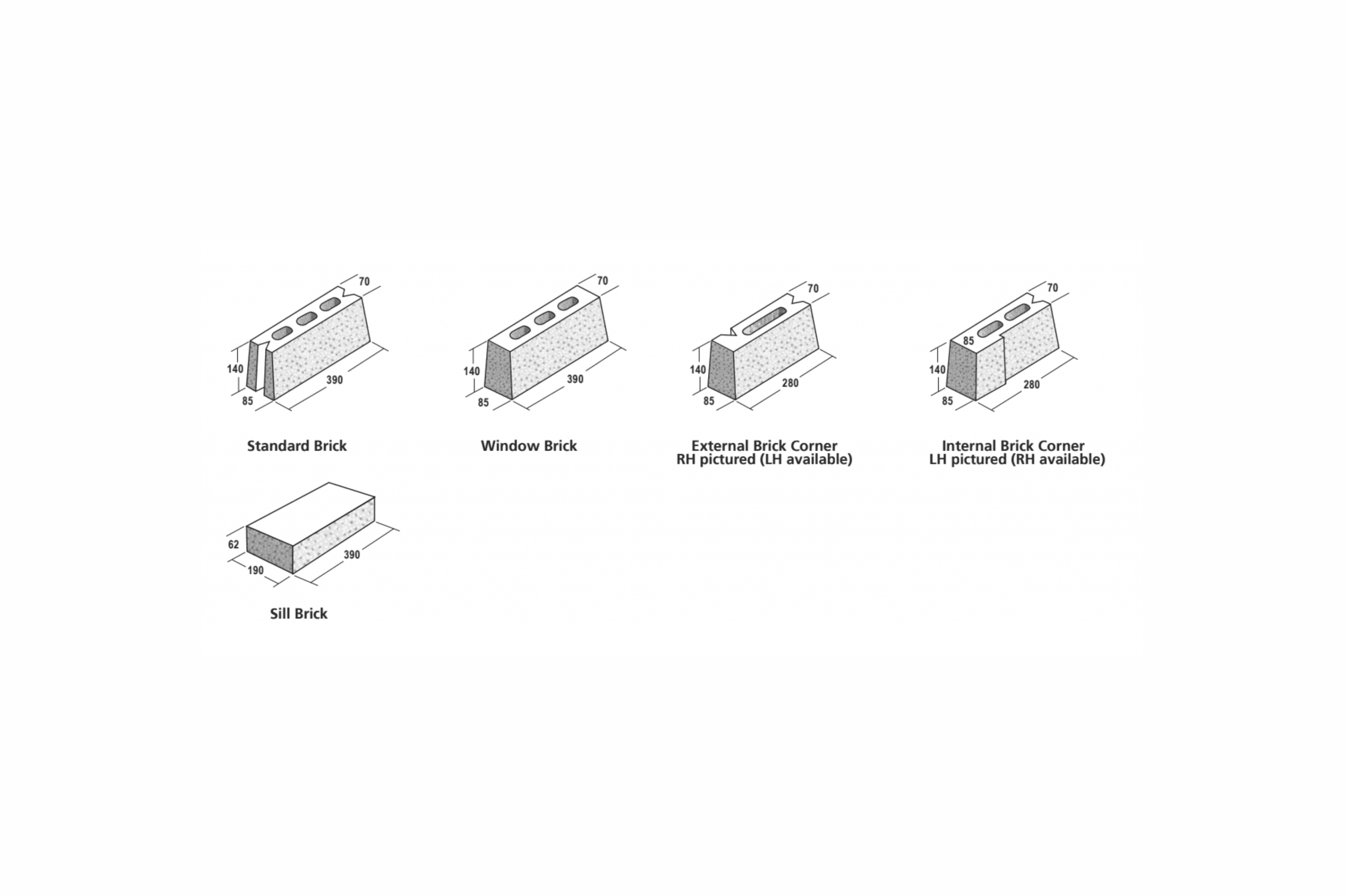 Architectural Structural Blocks