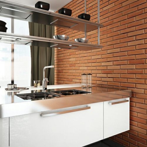 Classic Brick Wall Panels by Muros