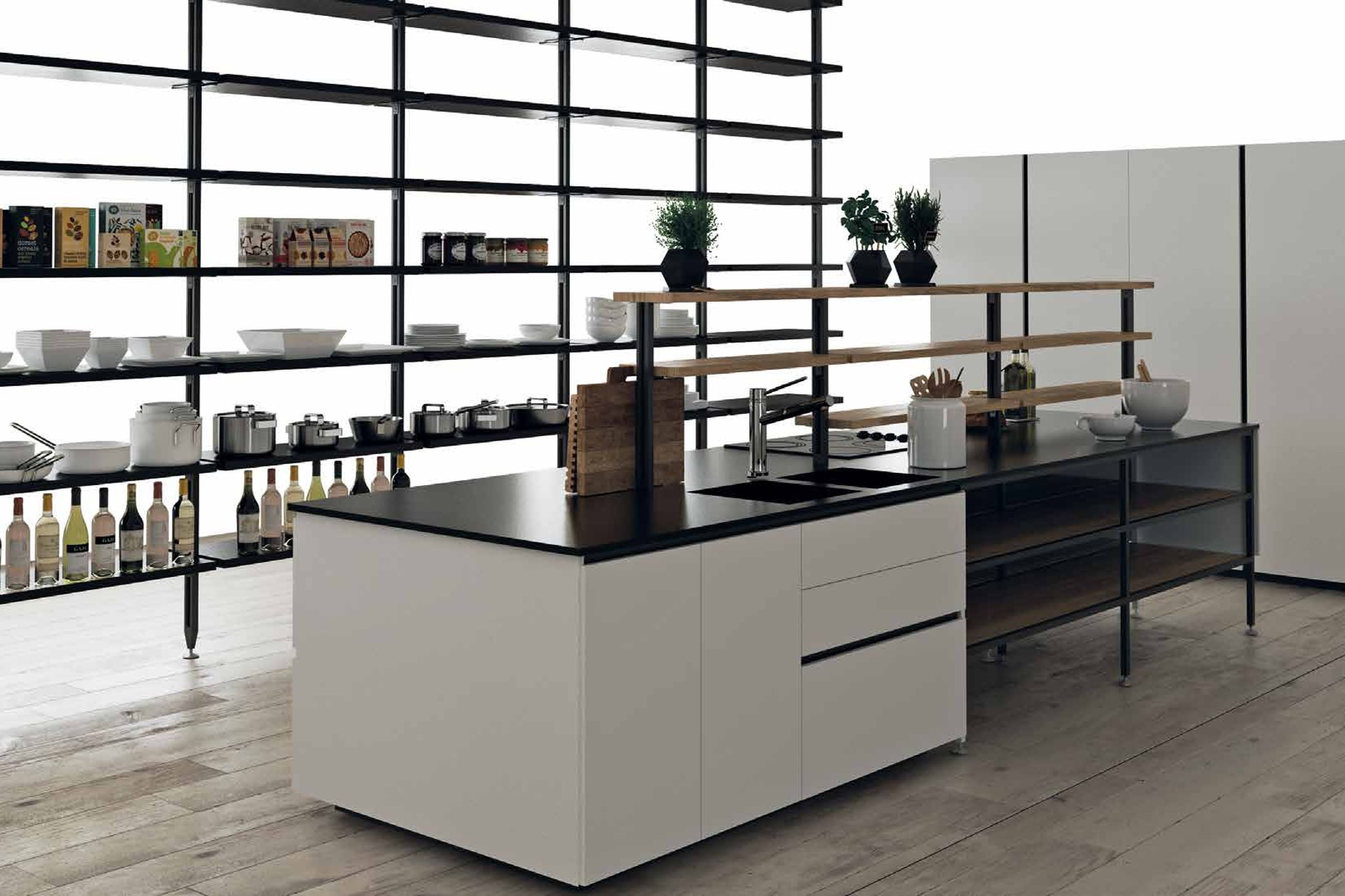 StiliPHOS Modular Shelving System