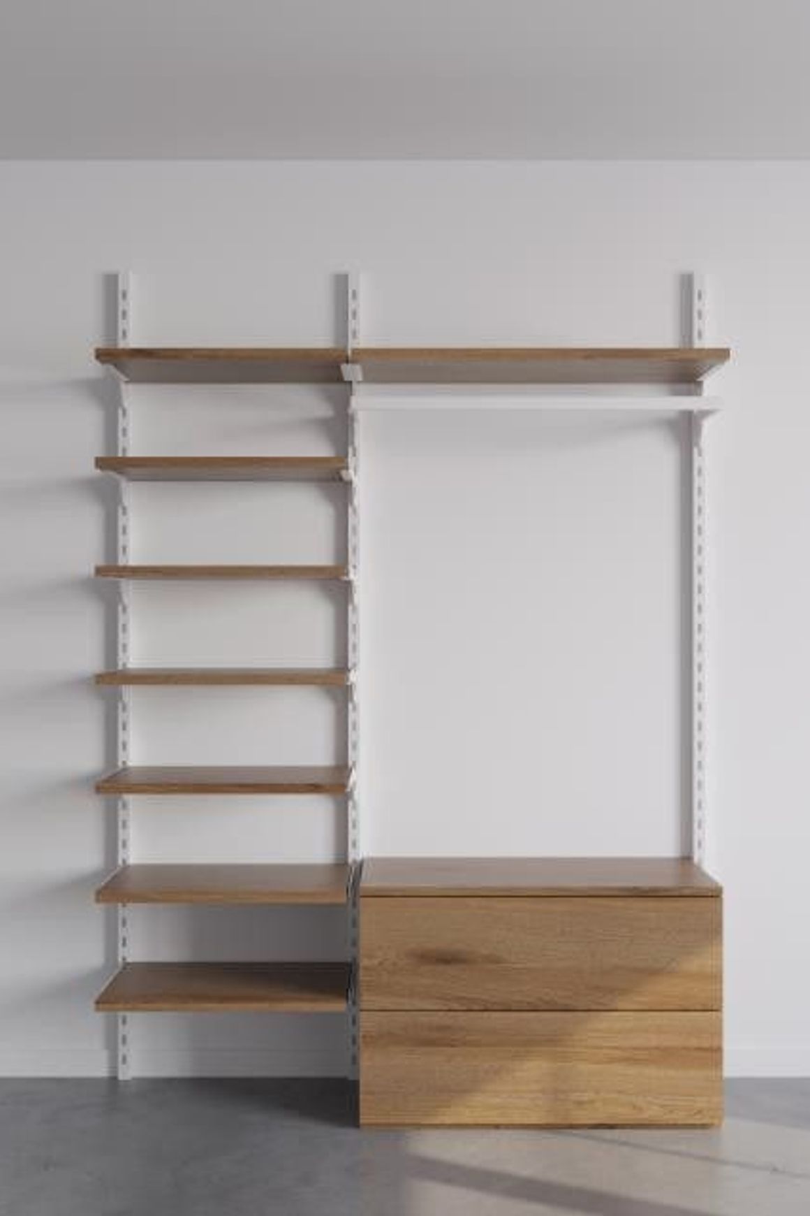 The Simple Tank | Wall Fixed Wardrobe