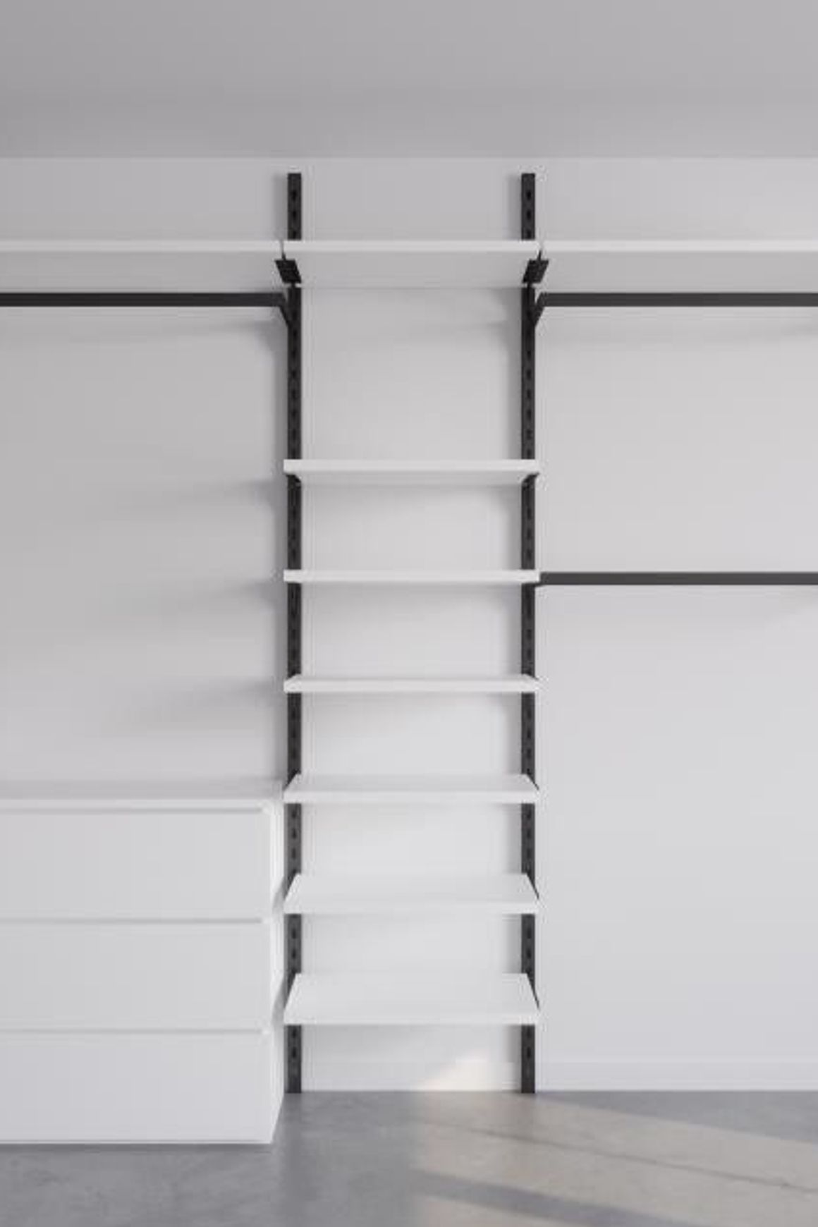 The Chunky Loafers | Wall Fixed Wardrobe