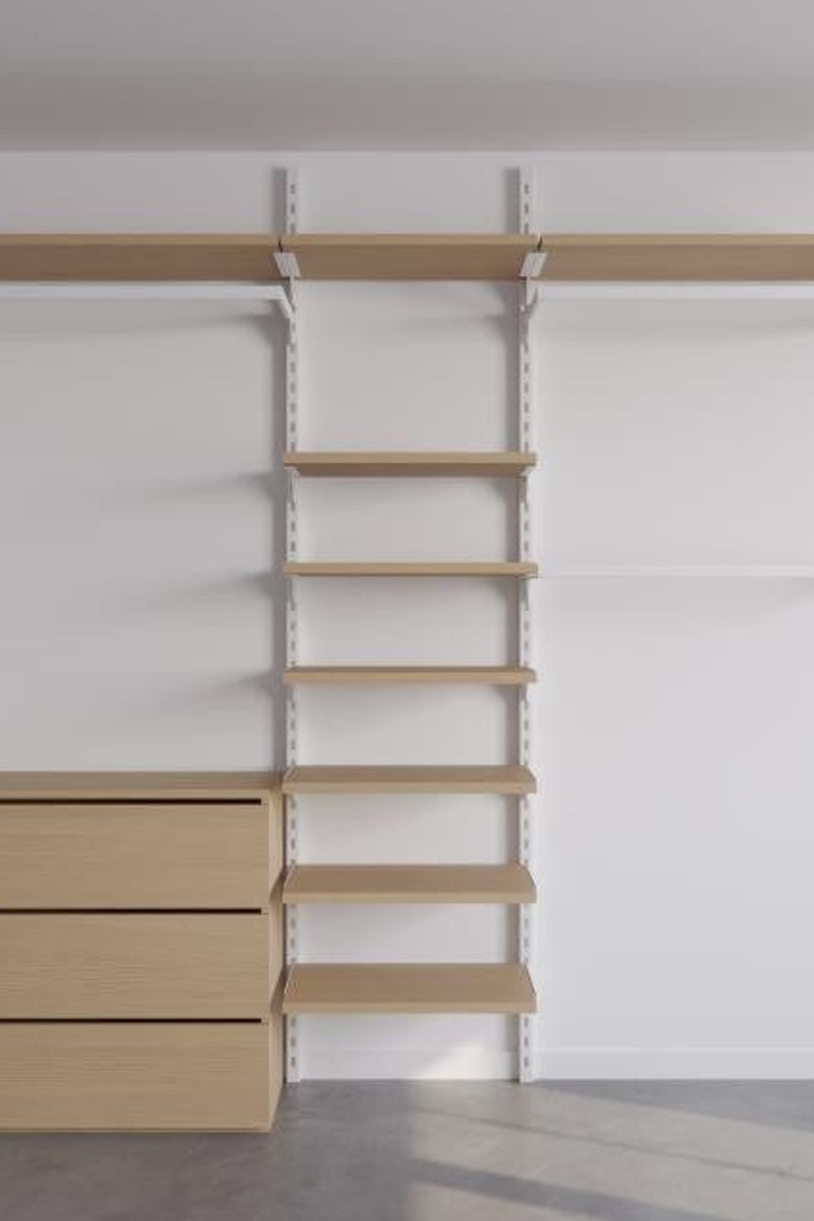 The Chunky Loafers | Wall Fixed Wardrobe