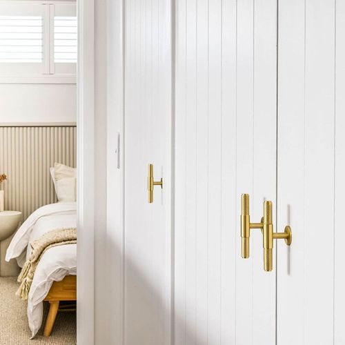 Zanda Zurich Knurled Cabinet T-Bar Handle