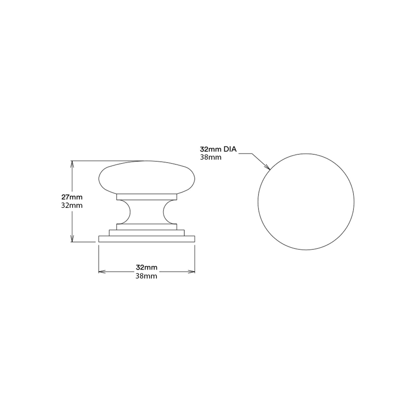 Iver Sarlat Cupboard Knob Handle