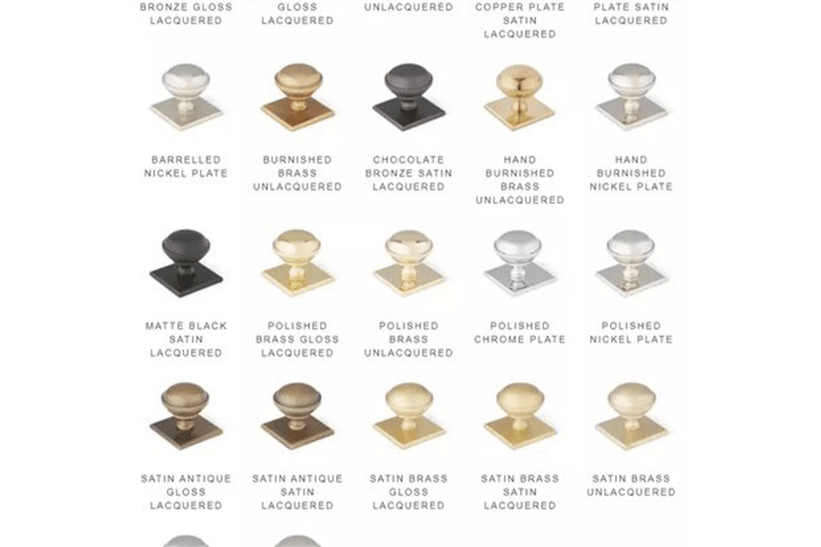 Armac Martin - Mix3 Plain Cabinet Knob