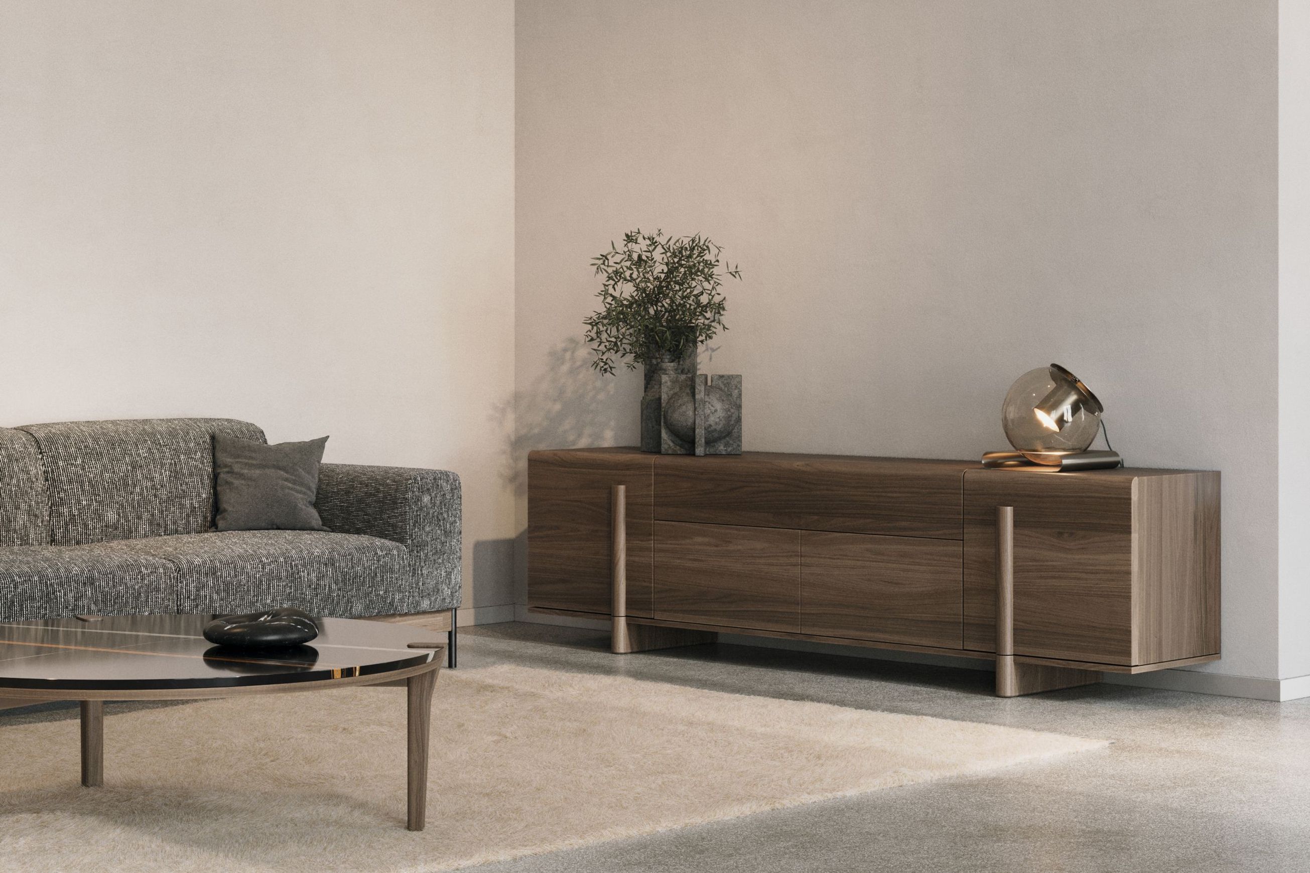 Brutalist Sideboard