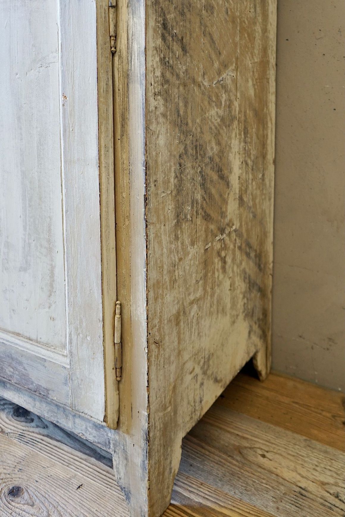 Italian Antique Painted Country Sidebaord
