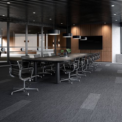 LAYERS carpet tiles by Sebastian Wrong for Fletco