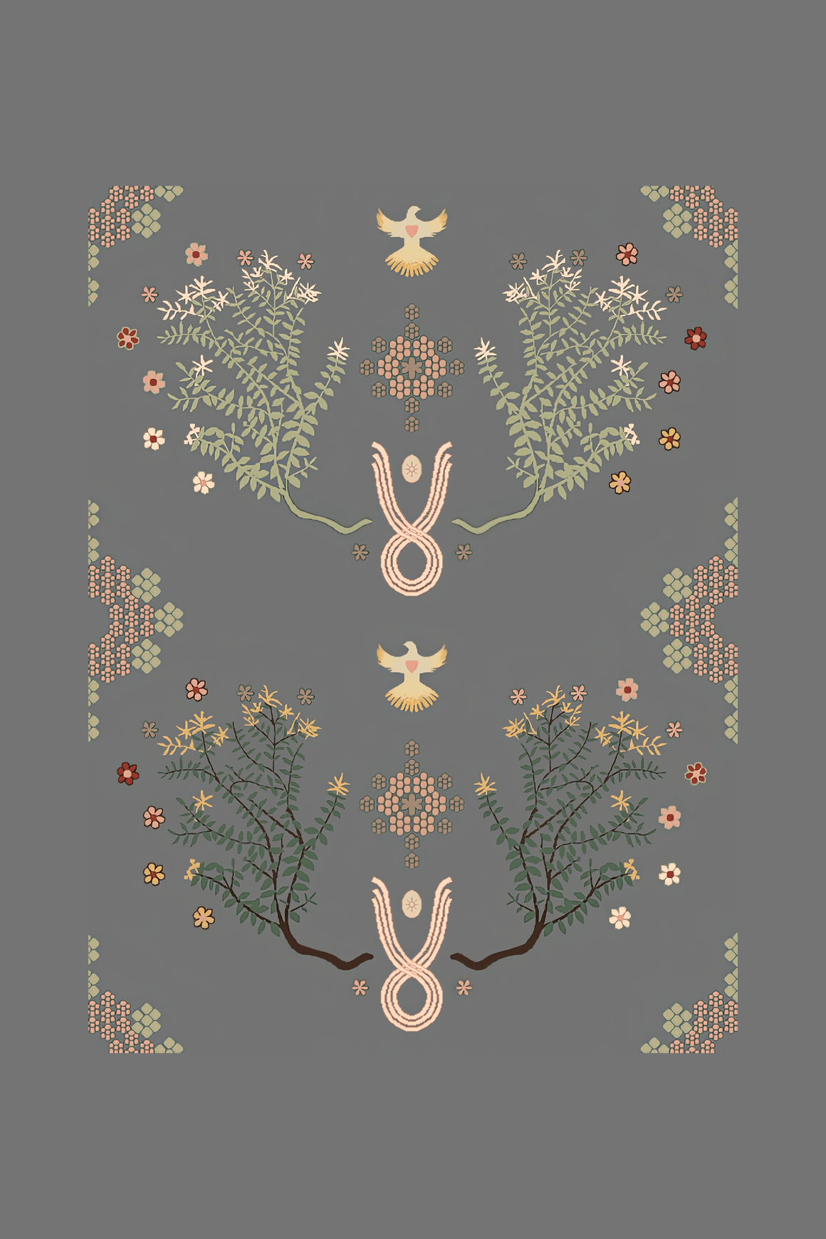 Emerald Garden Rugs by Miranda Brown