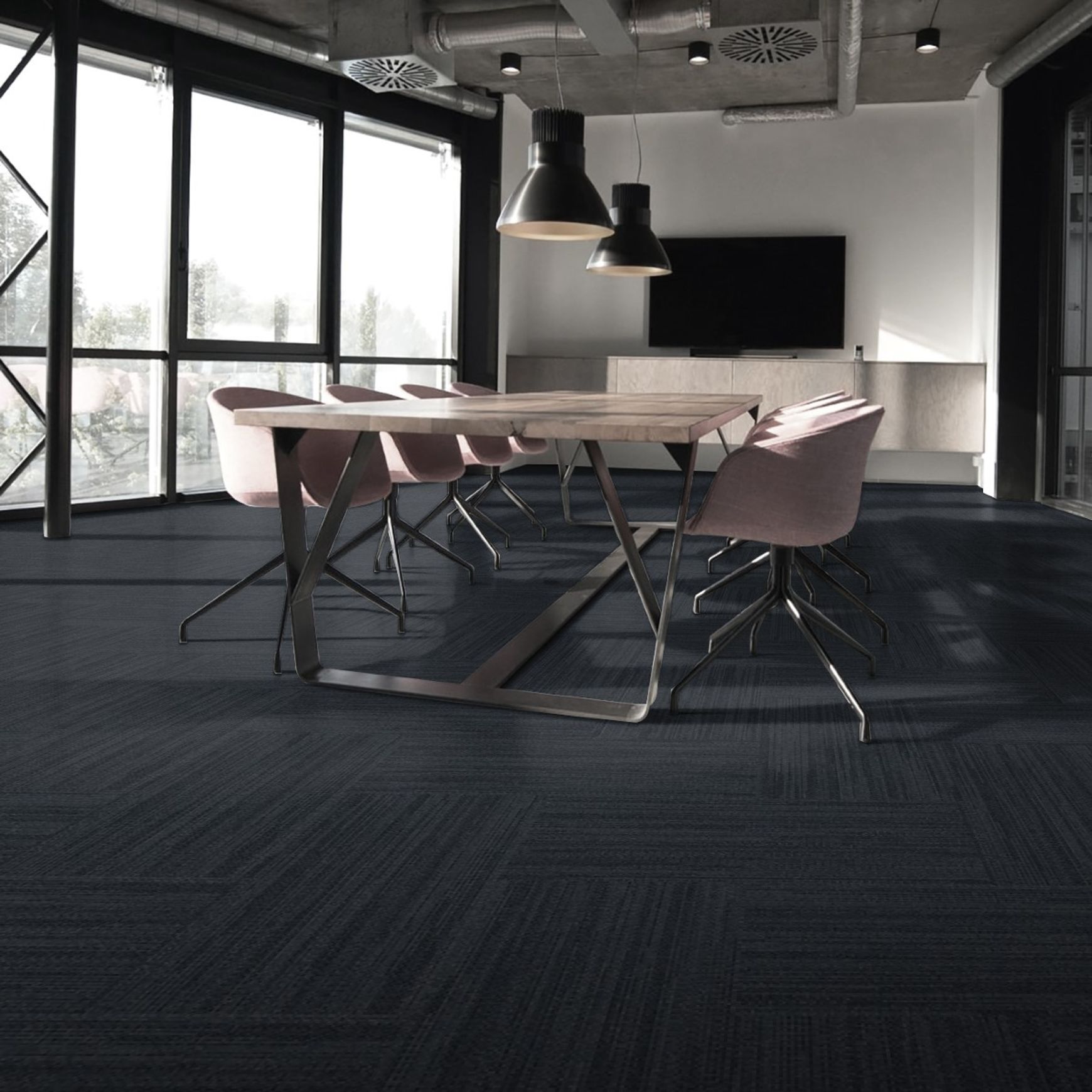 Off The Chain Carpet Tile by Bentley