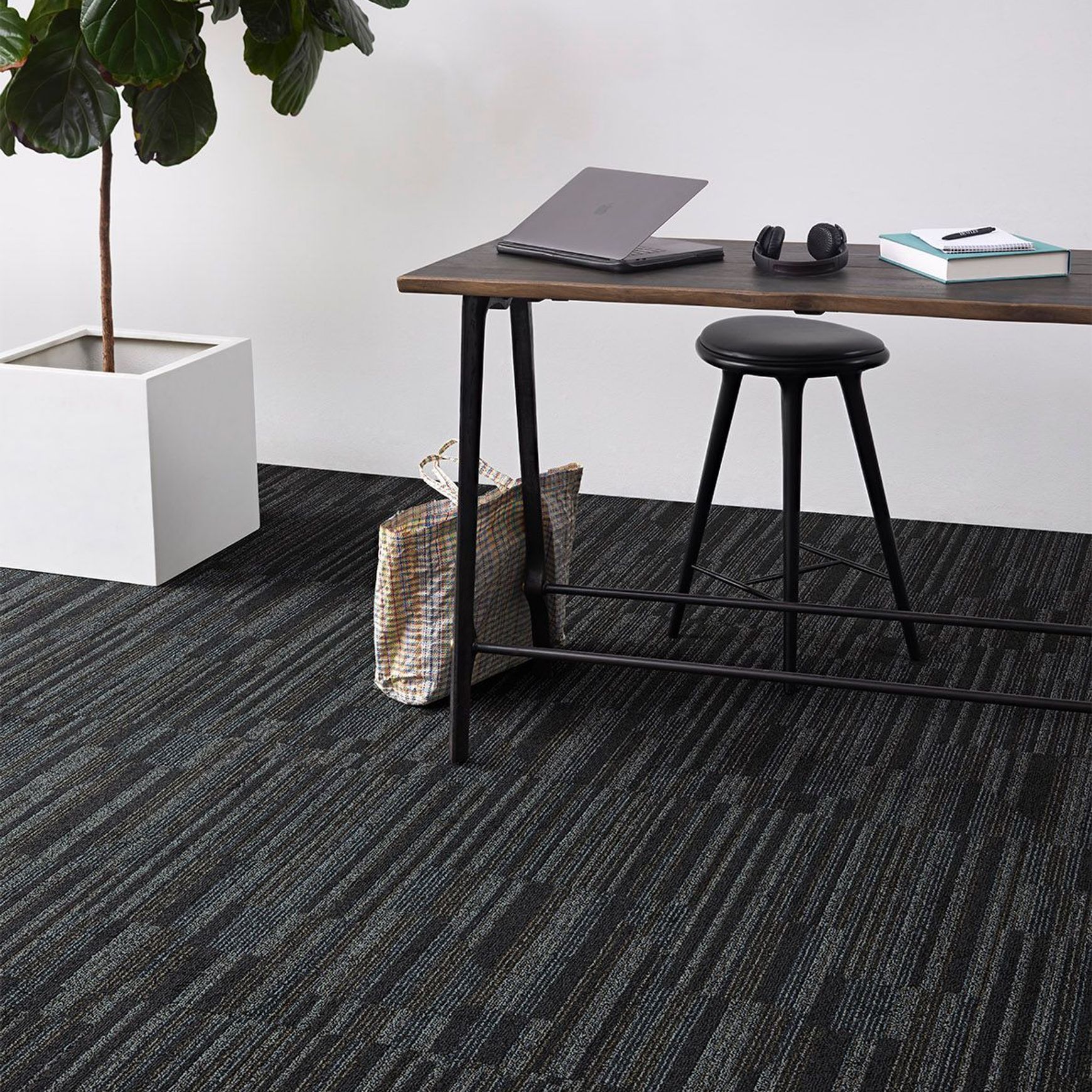 History Notes Carpet Tile by Bentley