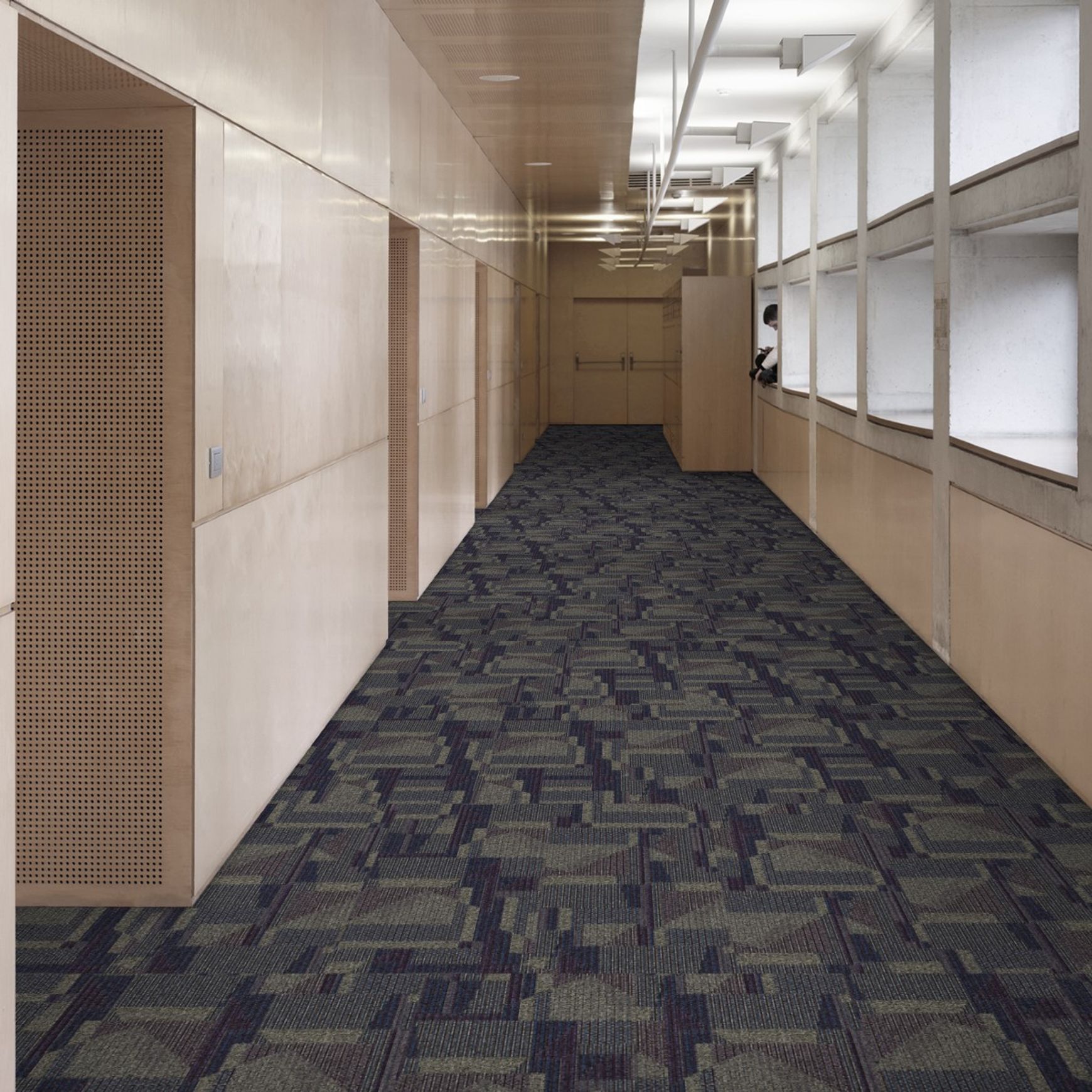 Media Made Carpet Tile by Bentley