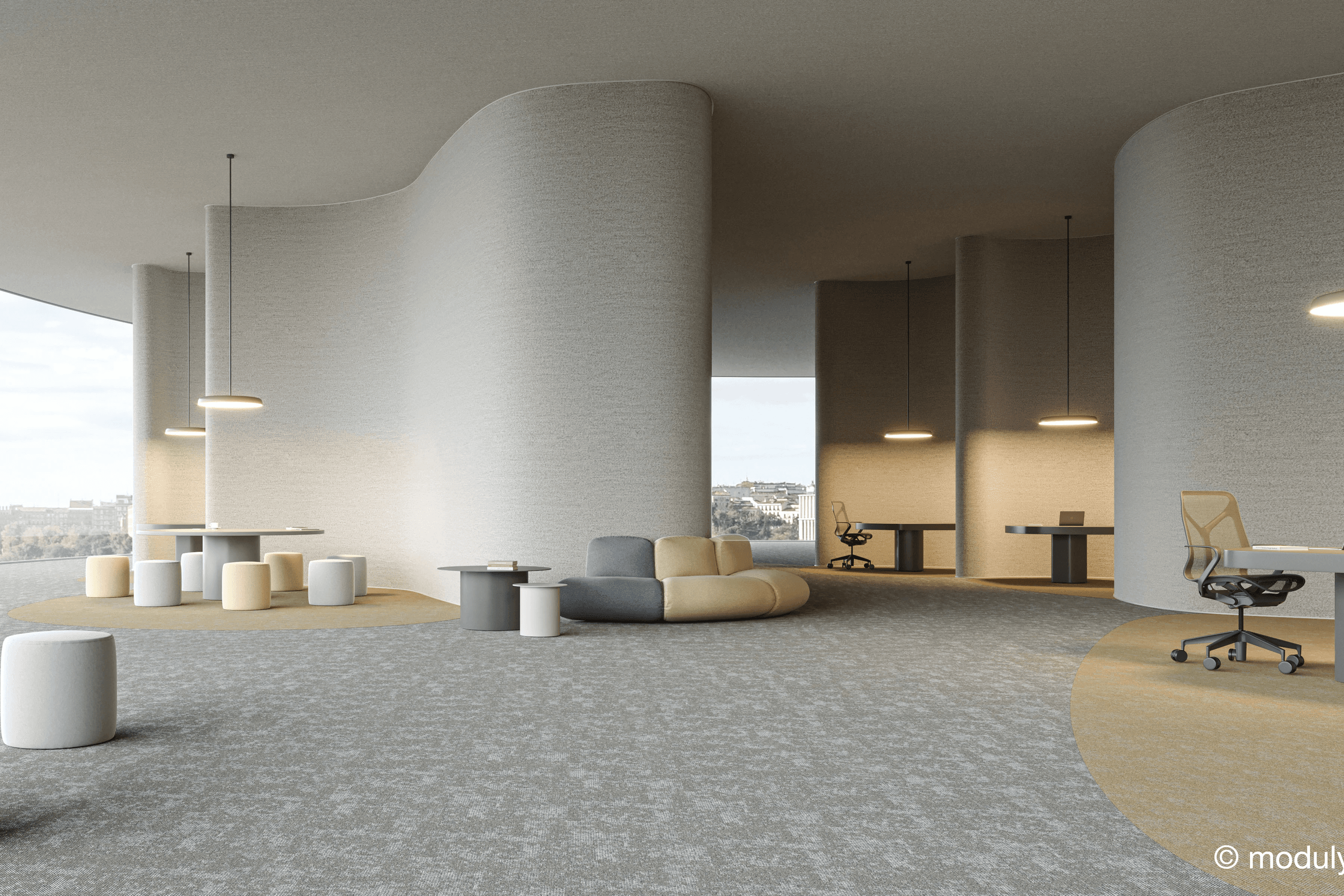 Modus Collection: carpet tiles by modulyss