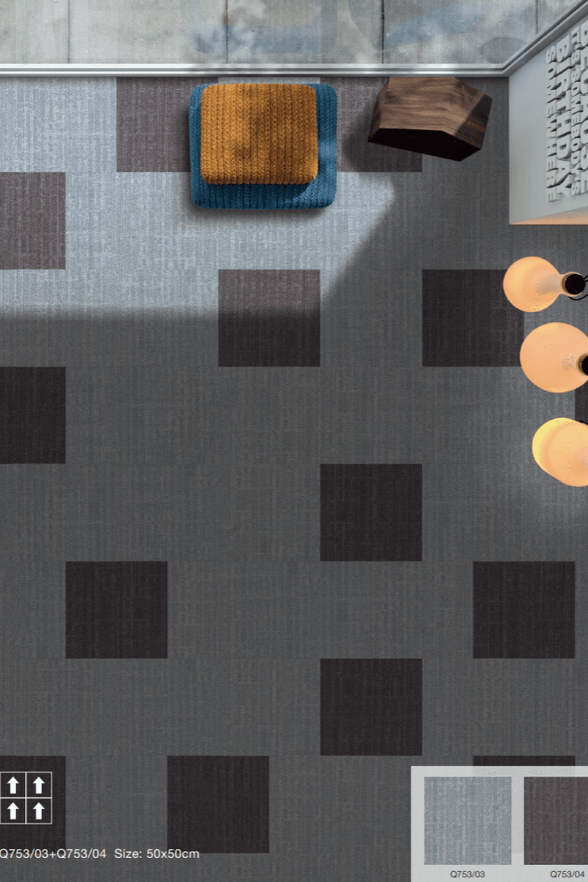Solution Dyed Nylon Tiles