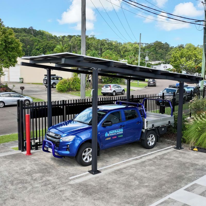 VELA Plus Solar Carport | Single