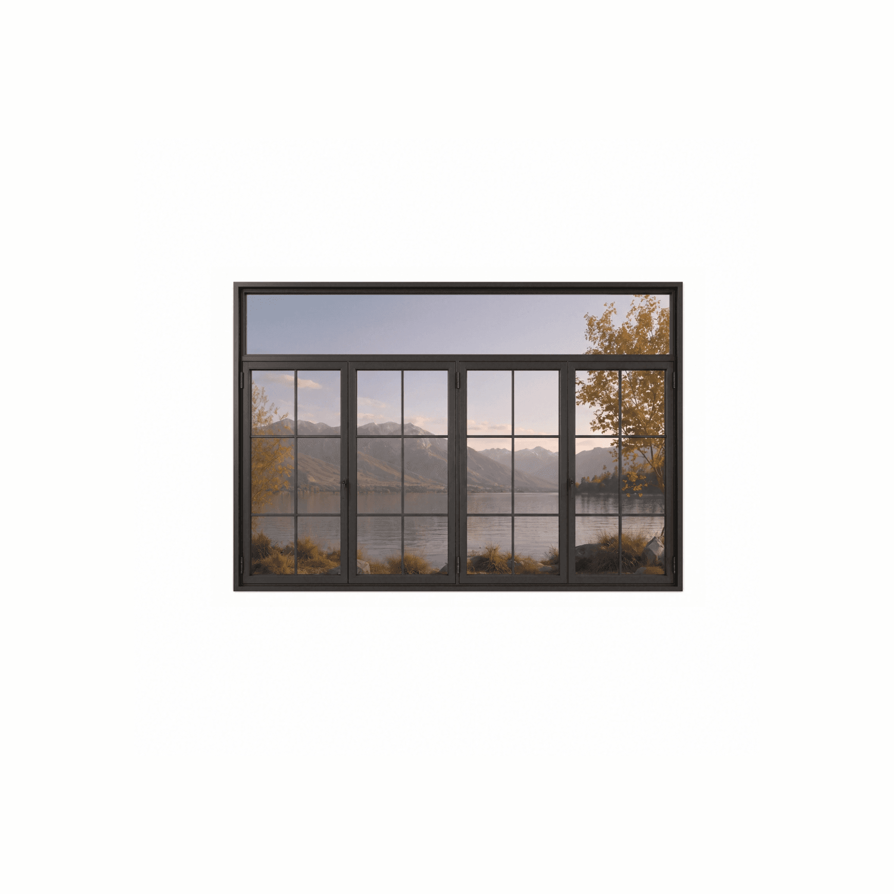 4-Panel Casement with Transom l SW11 l Steel Windows