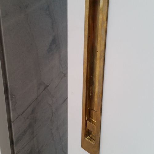 HB695 Series Sliding Door Privacy Lock - 55mm Backset