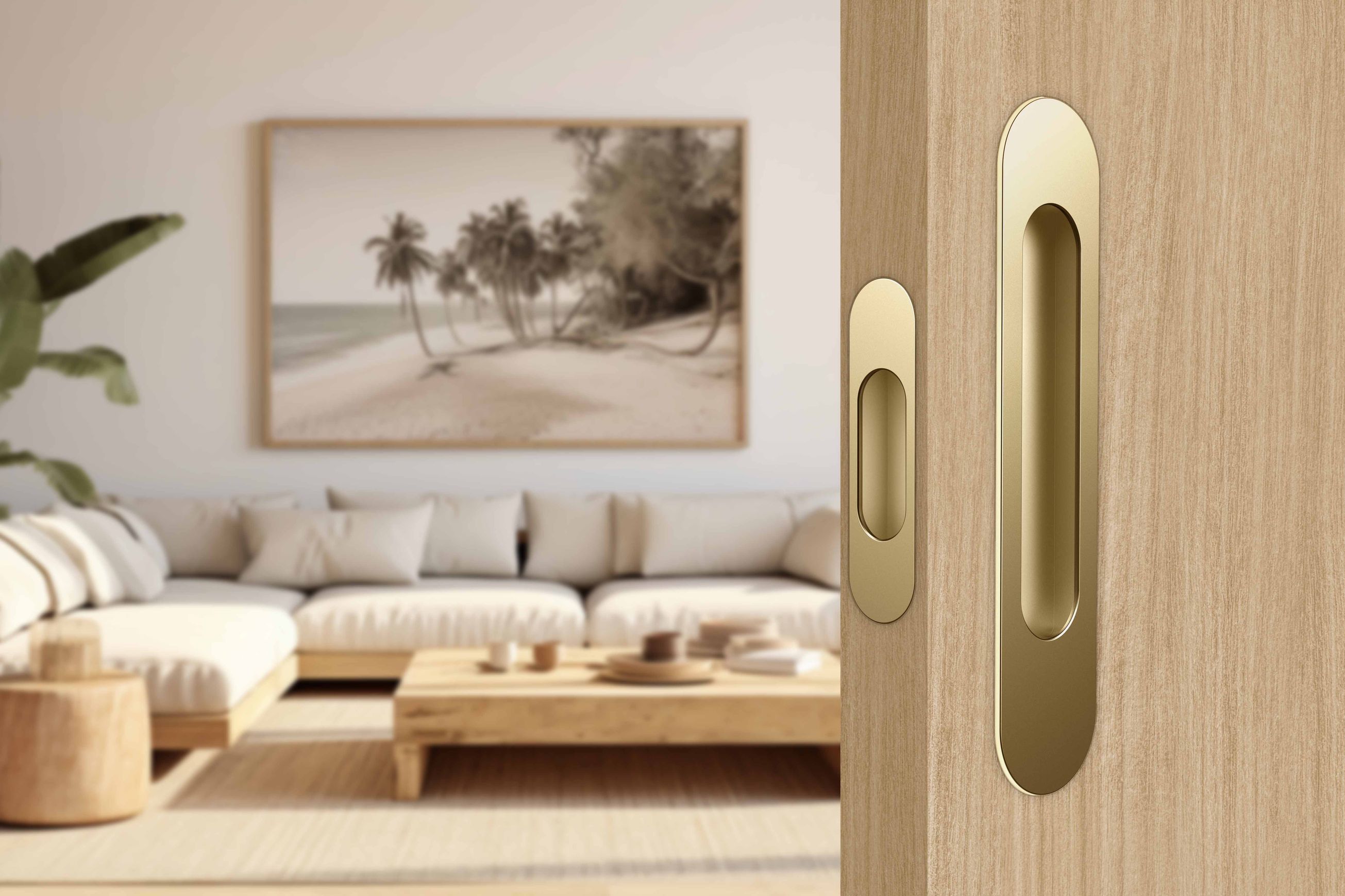 Mardeco Oval M-Series 9008 Flush Pull Set