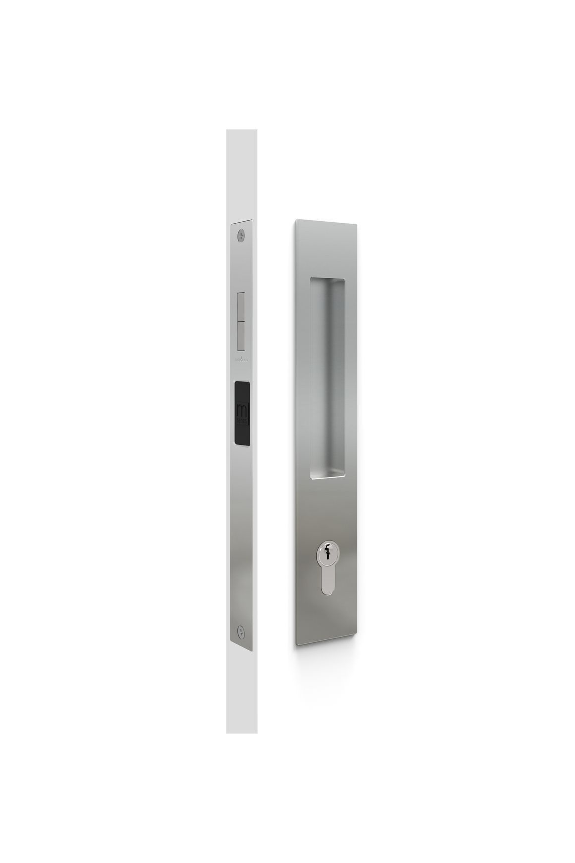 8104/SET M Series Exterior Flush Pull Mortice Lock Set