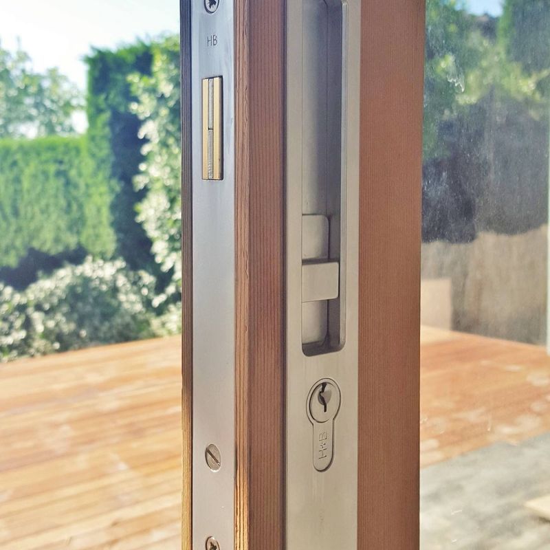 HB630 Series Sliding Door Lock 55mm Backset