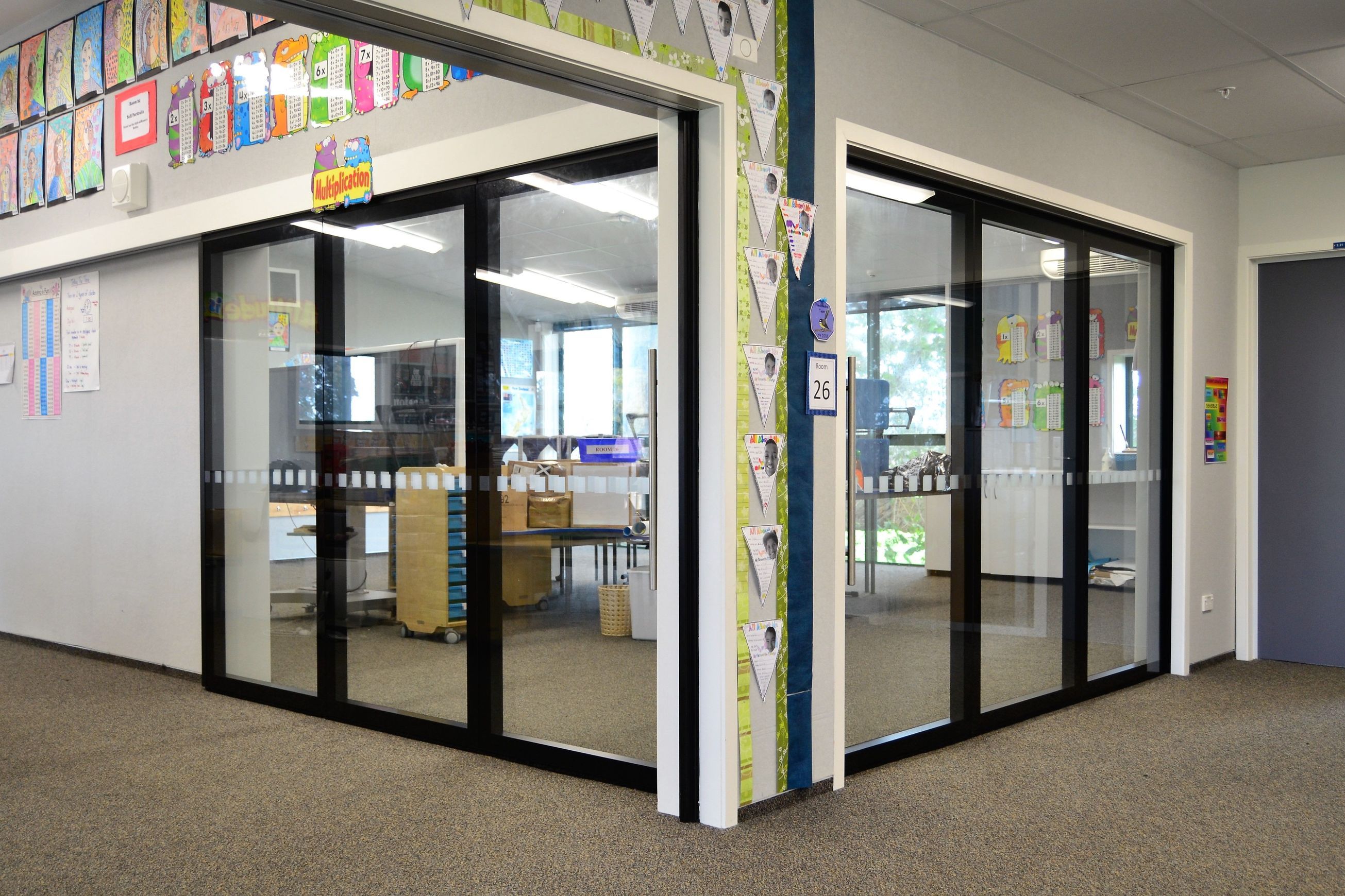 Acoustic Solid & Glass Sliding Doors