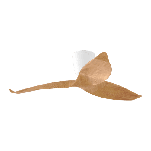 Aeratron AE3+ Ceiling Fan - White/Light Timber Finish