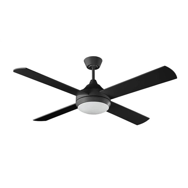 Milano Elite DC Black With (Dimmable LED) Light