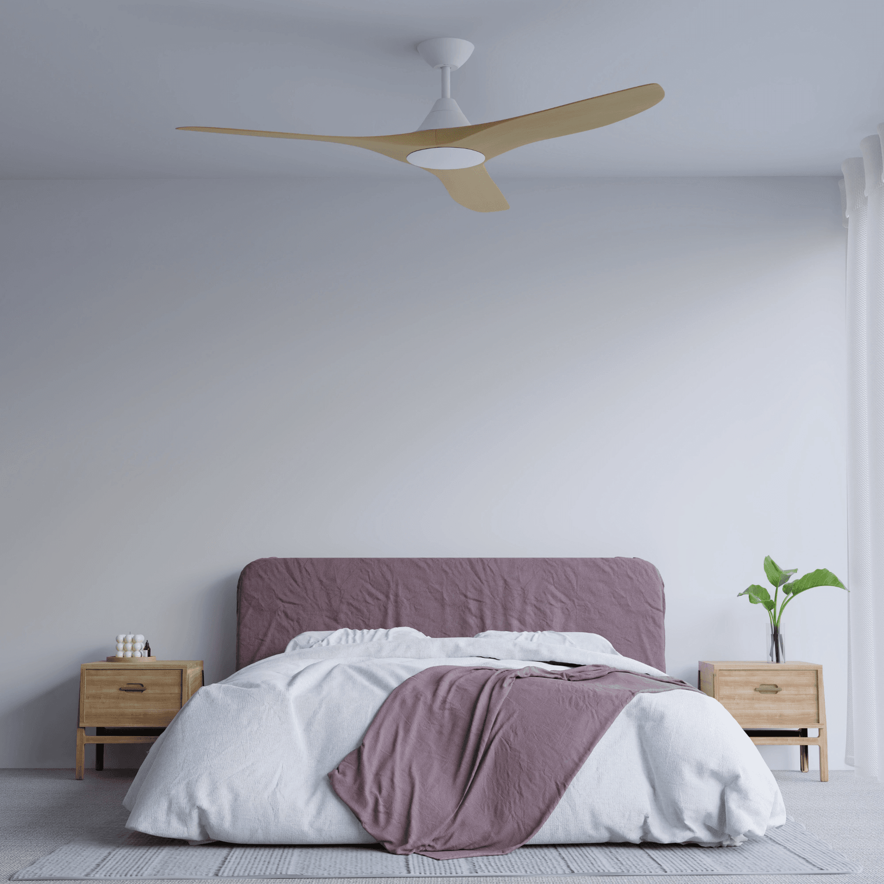 CloudFan Smart Indoor/Outdoor 3-Blade Ceiling Fan