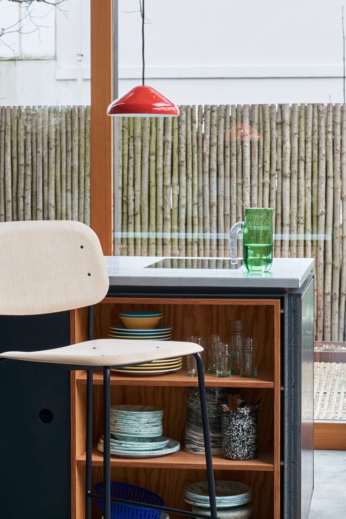 Pao Steel Pendant Range by HAY