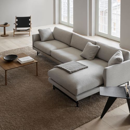 Calmo 3-seater Chaise 95 Metal Fredericia