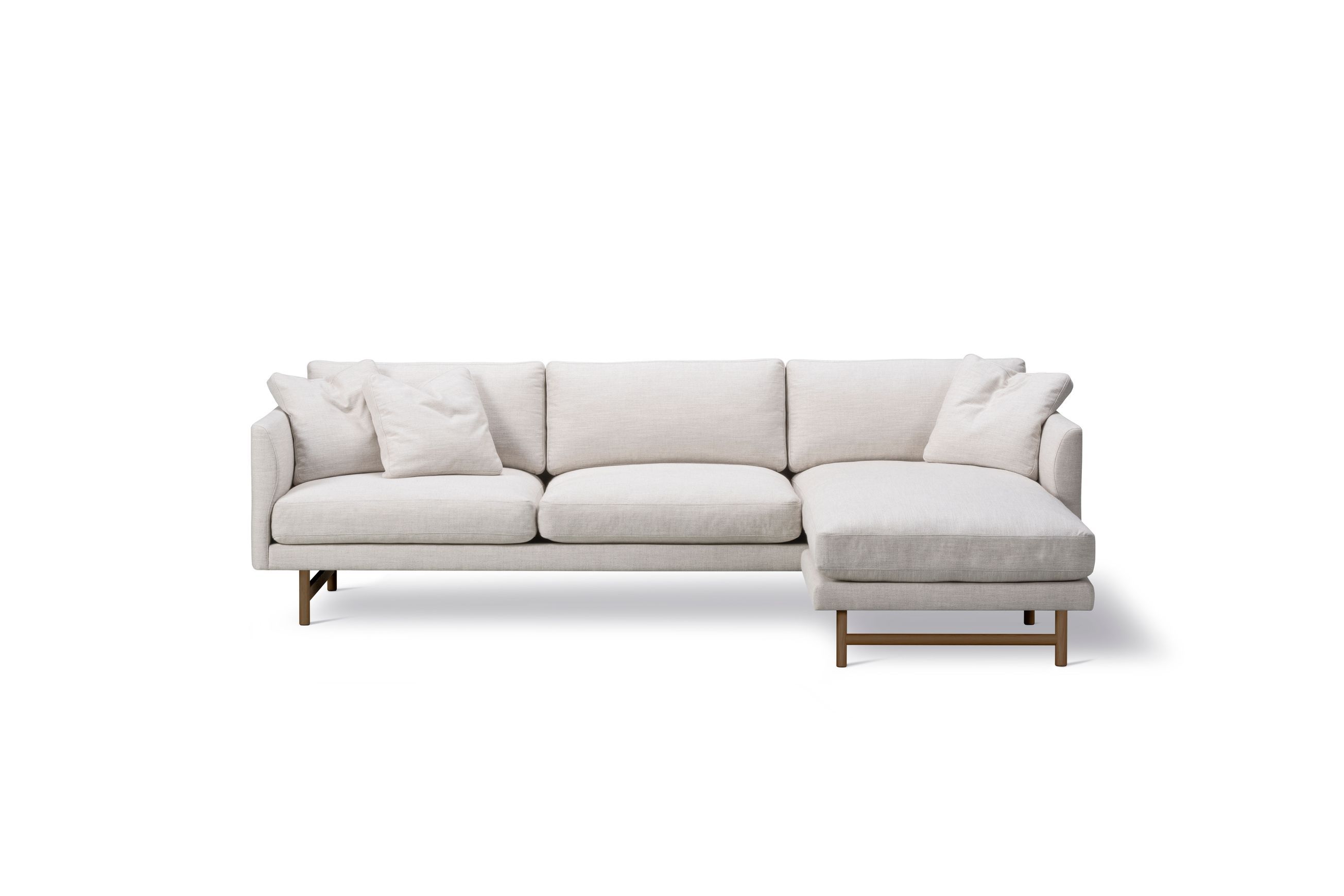 Calmo 3-seater Chaise 80 Wood Fredericia