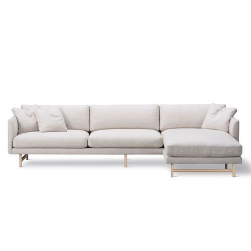 Calmo 3-seater Chaise 95 Wood by Fredericia