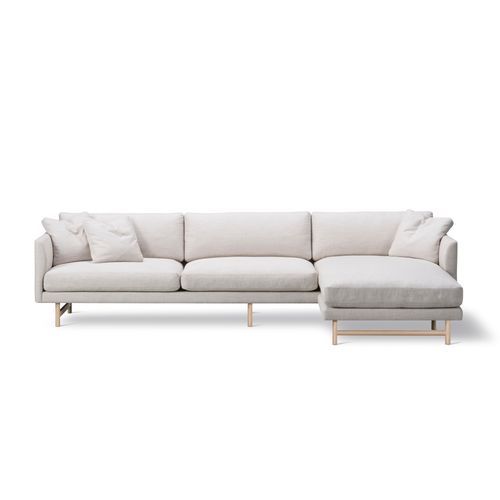 Calmo 3-seater Chaise 95 Wood by Fredericia