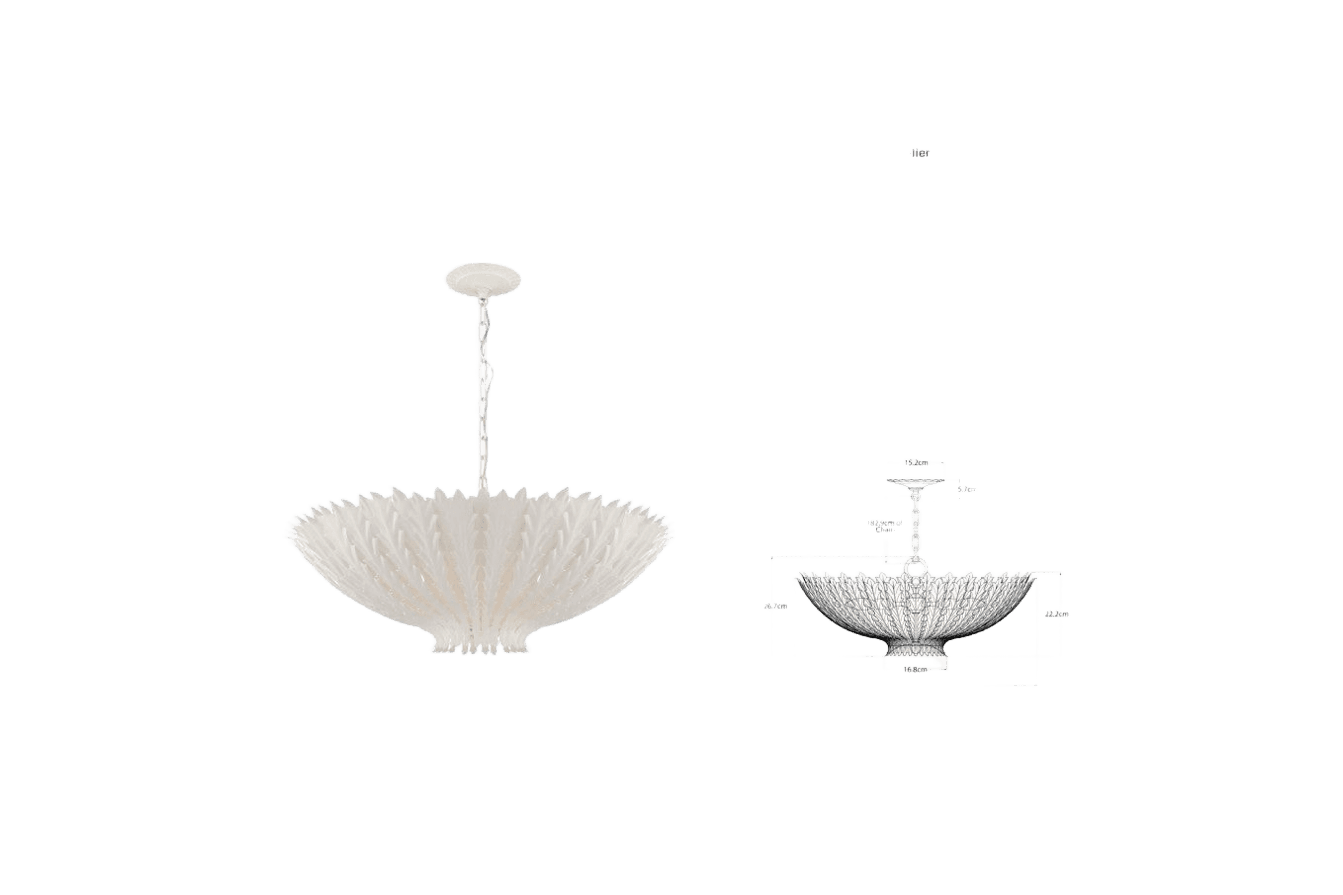 Visual Comfort AERIN Hampton Chandelier