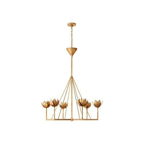 Julie Neill Alberto Large Single-Tier Chandelier