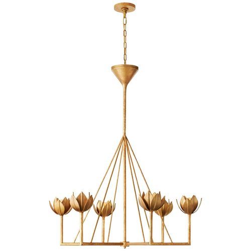 Julie Neill Alberto Large Single-Tier Chandelier