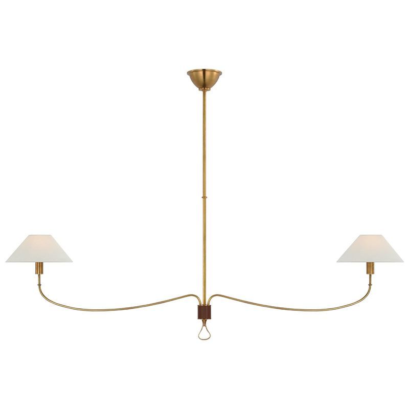 Visual Comfort Alexa Hampton Griffin Grande Linear Chandelier