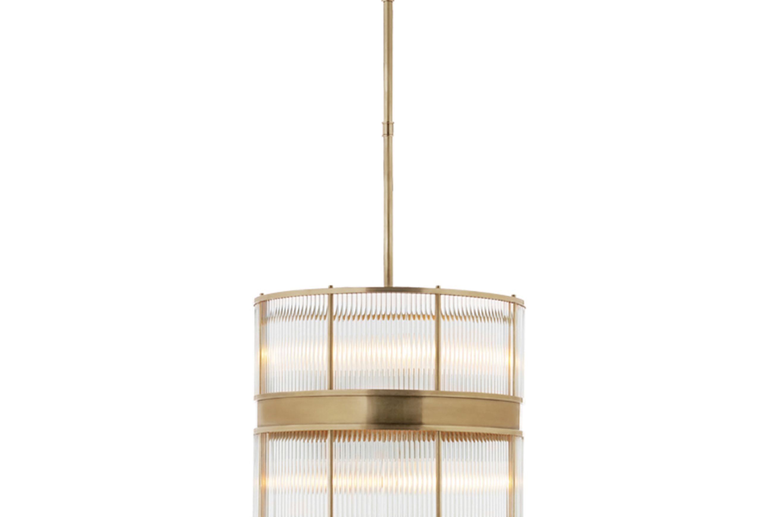 Allen Large Chandelier – Brass