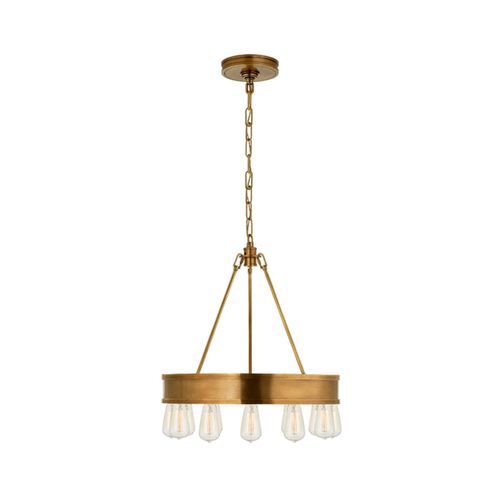 Roark 20″ Modular Ring Chandelier – Brass