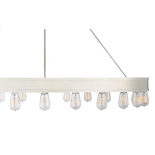 Roark 50″ Modular Ring Chandelier – Nickel