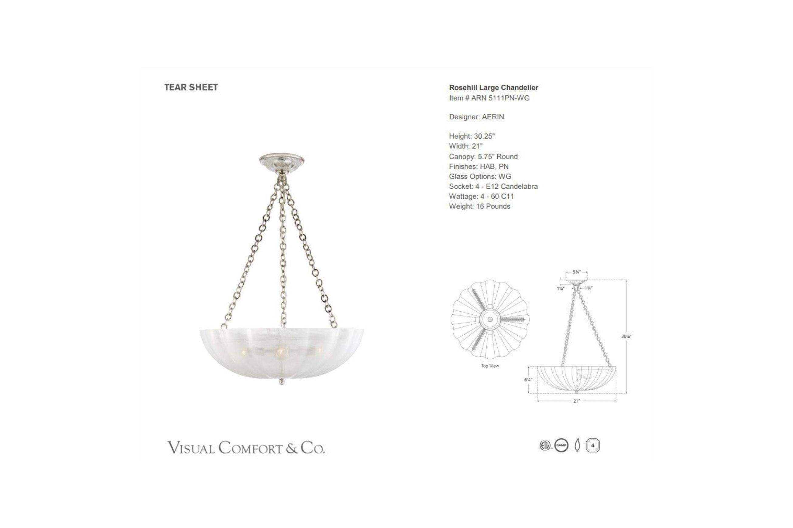 Visual Comfort - AERIN Rosehill Large Chandelier