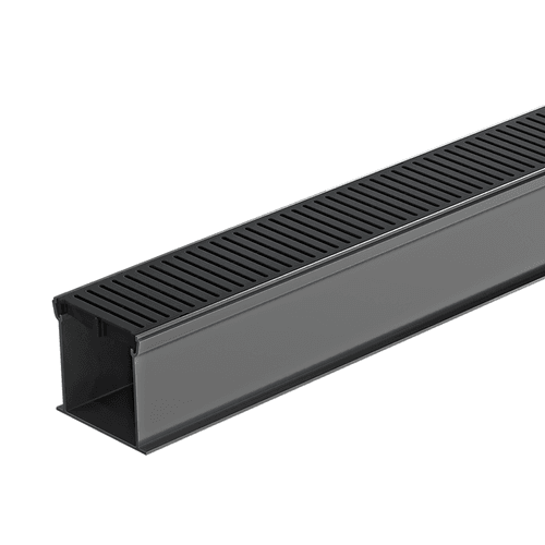 Rain Drain™ Trade – Black Heel Guard Grate & Joiner